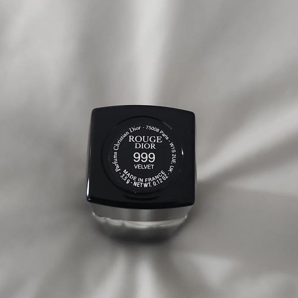 Rouge Dior Lipstick – Shade 999 Velvet